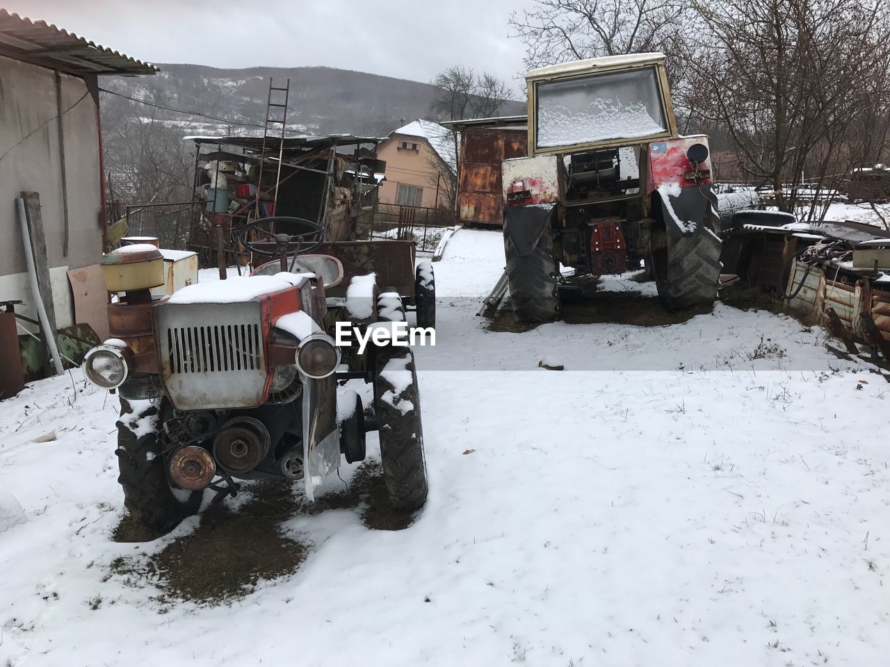 VIEW OF SNOW COVERED LAND