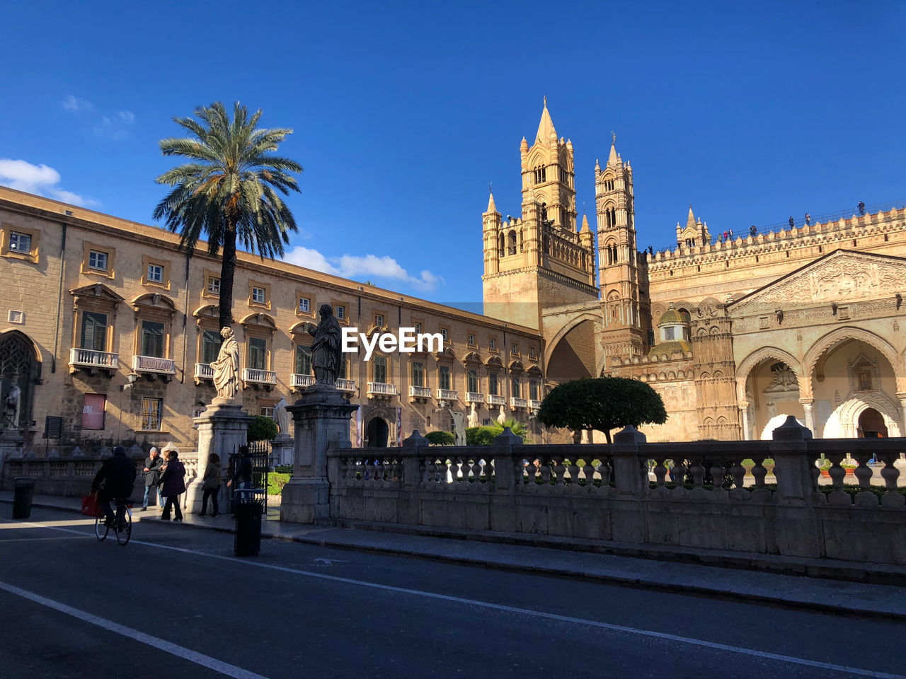 The famous cathedral of palermo
