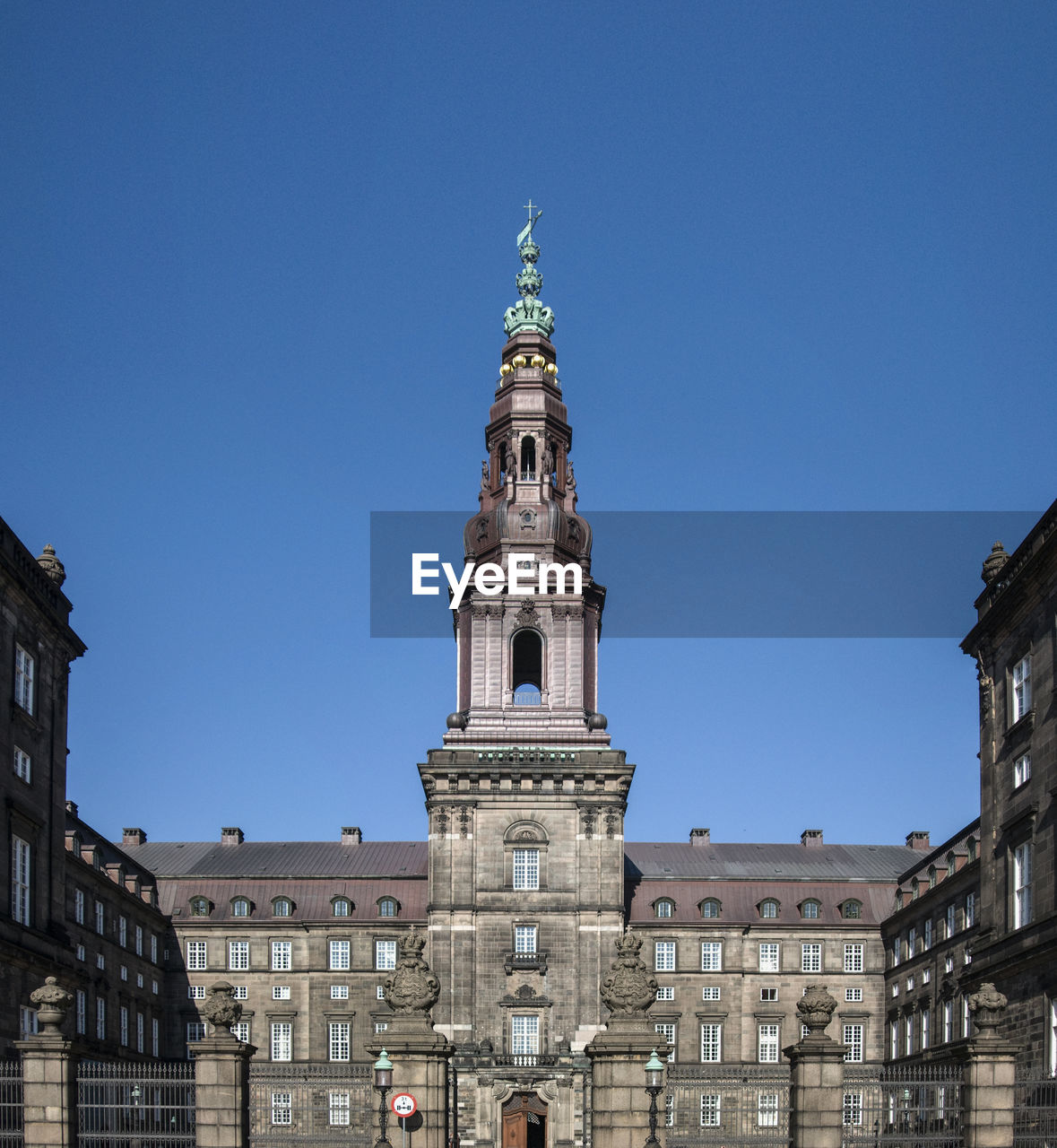 Christiansborg palace in copenhagen, denmark.