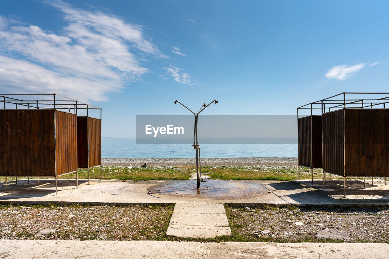 VIEW OF SEA AGAINST SKY