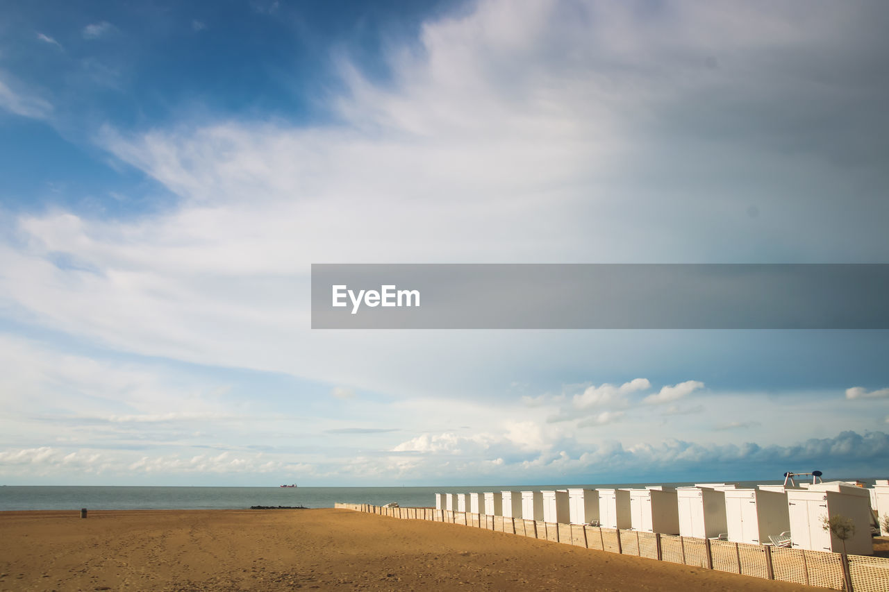 VIEW OF BEACH AGAINST SKY