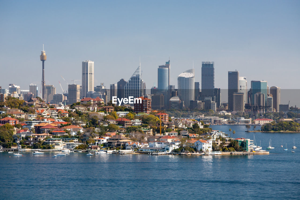 MODERN BUILDINGS IN CITY