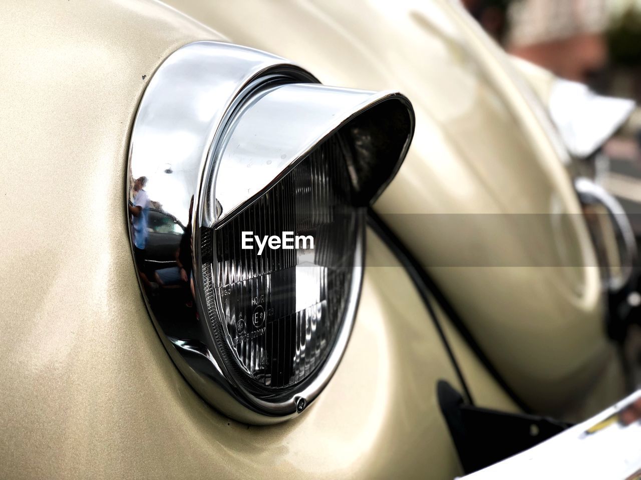 Close-up of vintage car