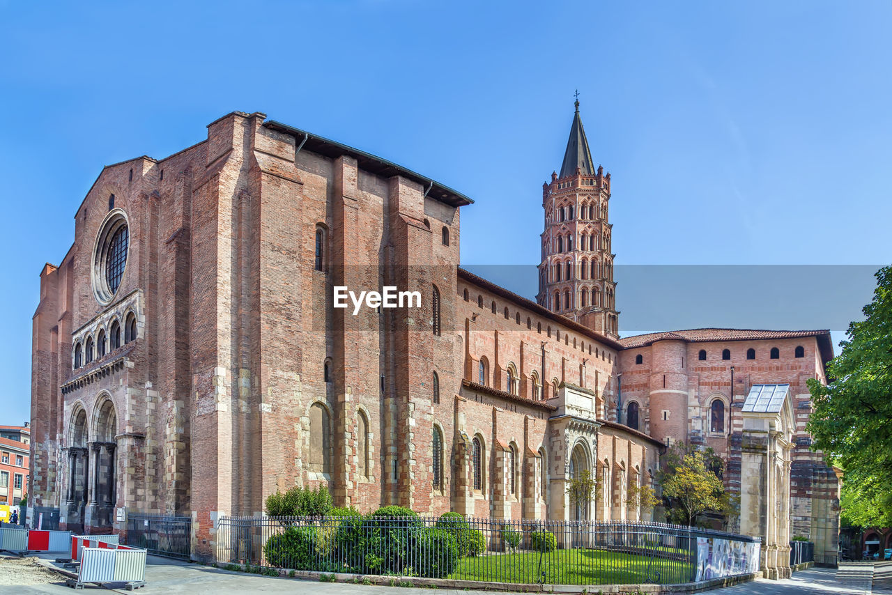 Basilica of saint-sernin is a church in toulouse, france. 