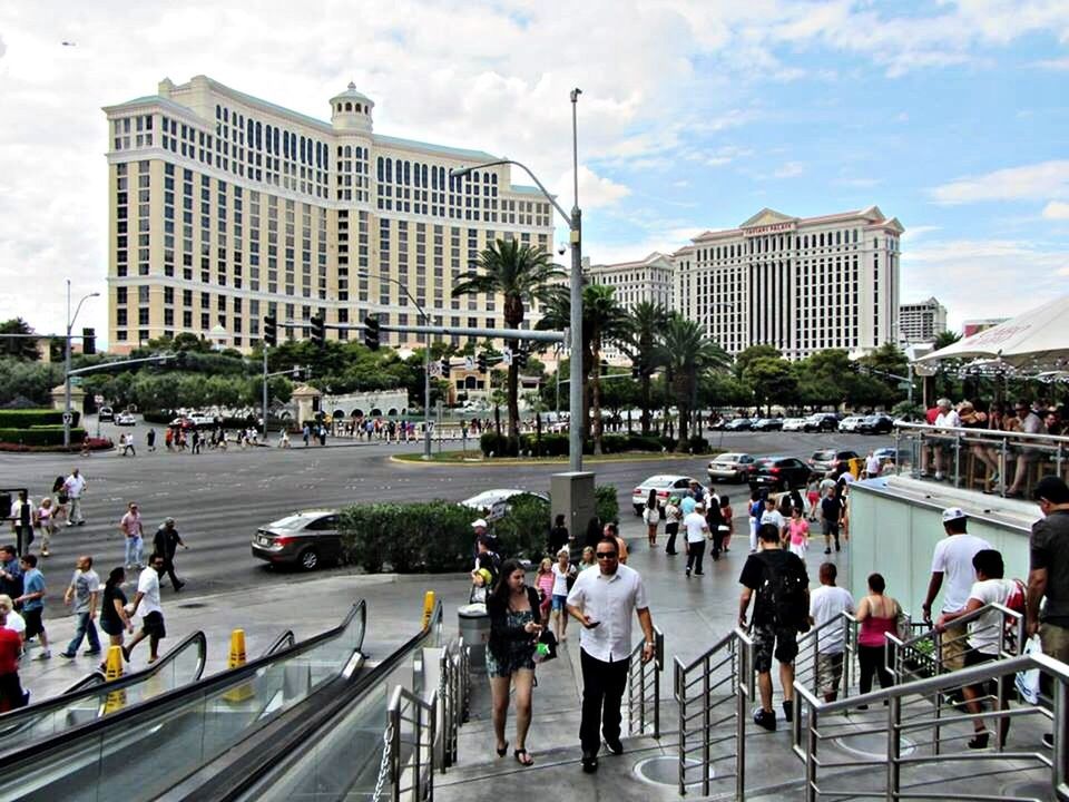 PEOPLE WALKING ON STREET