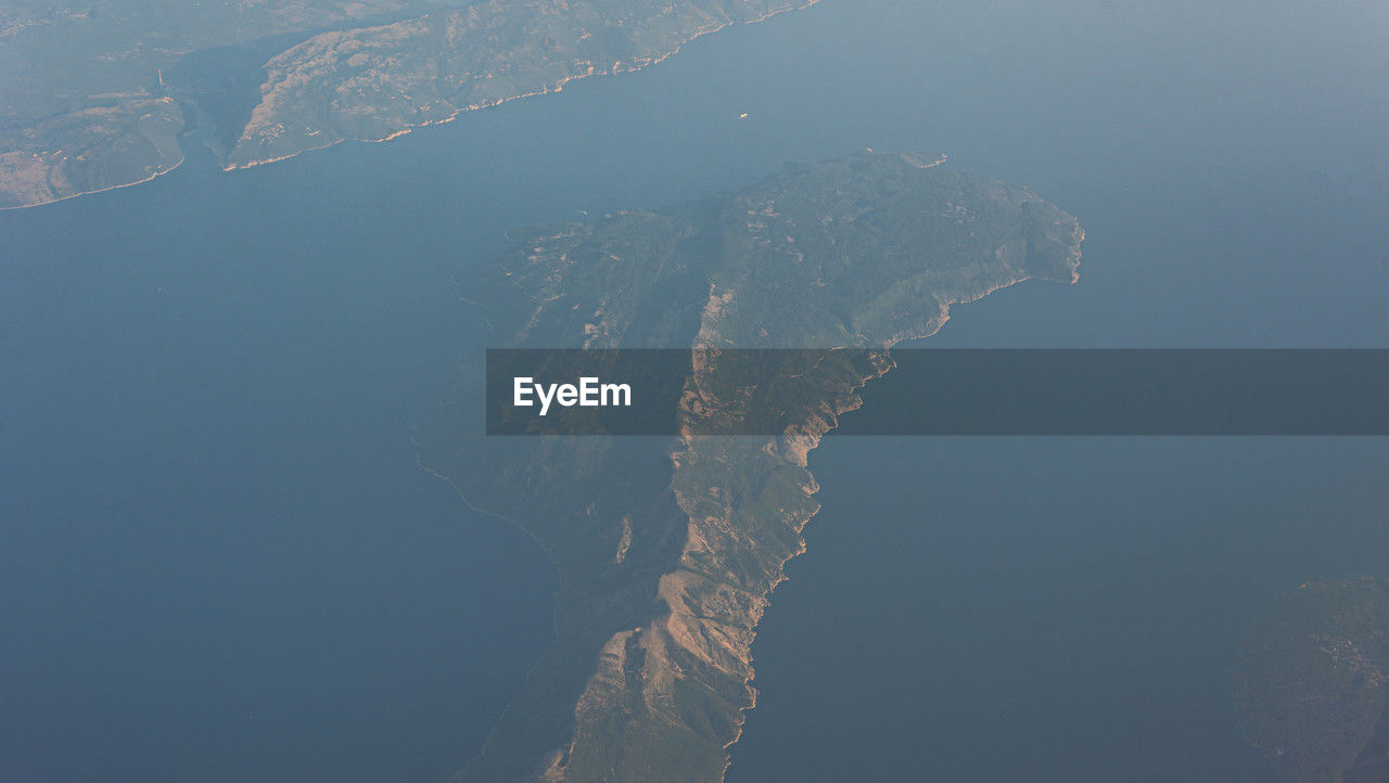 aerial view of landscape against sky