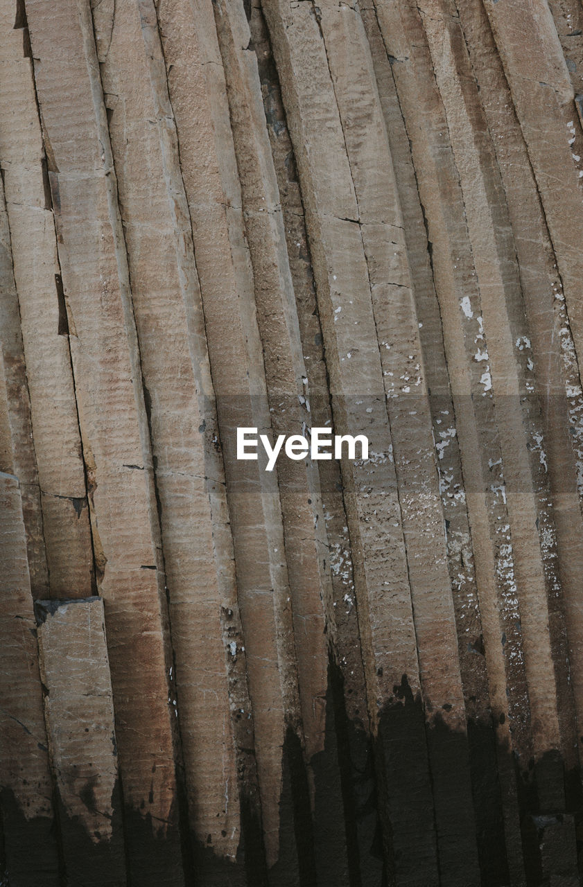 full frame shot of wooden wall