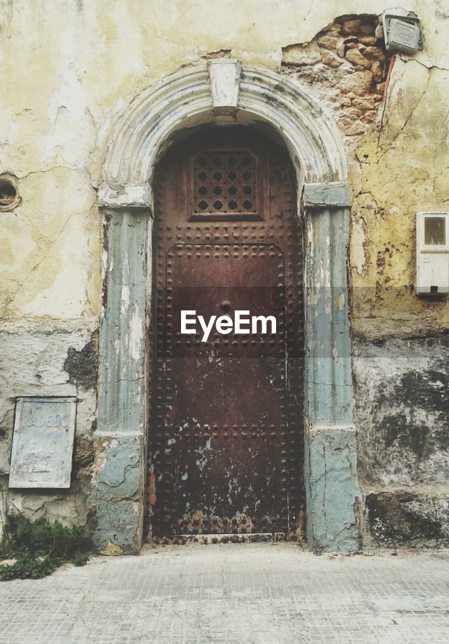 Entrance to old building