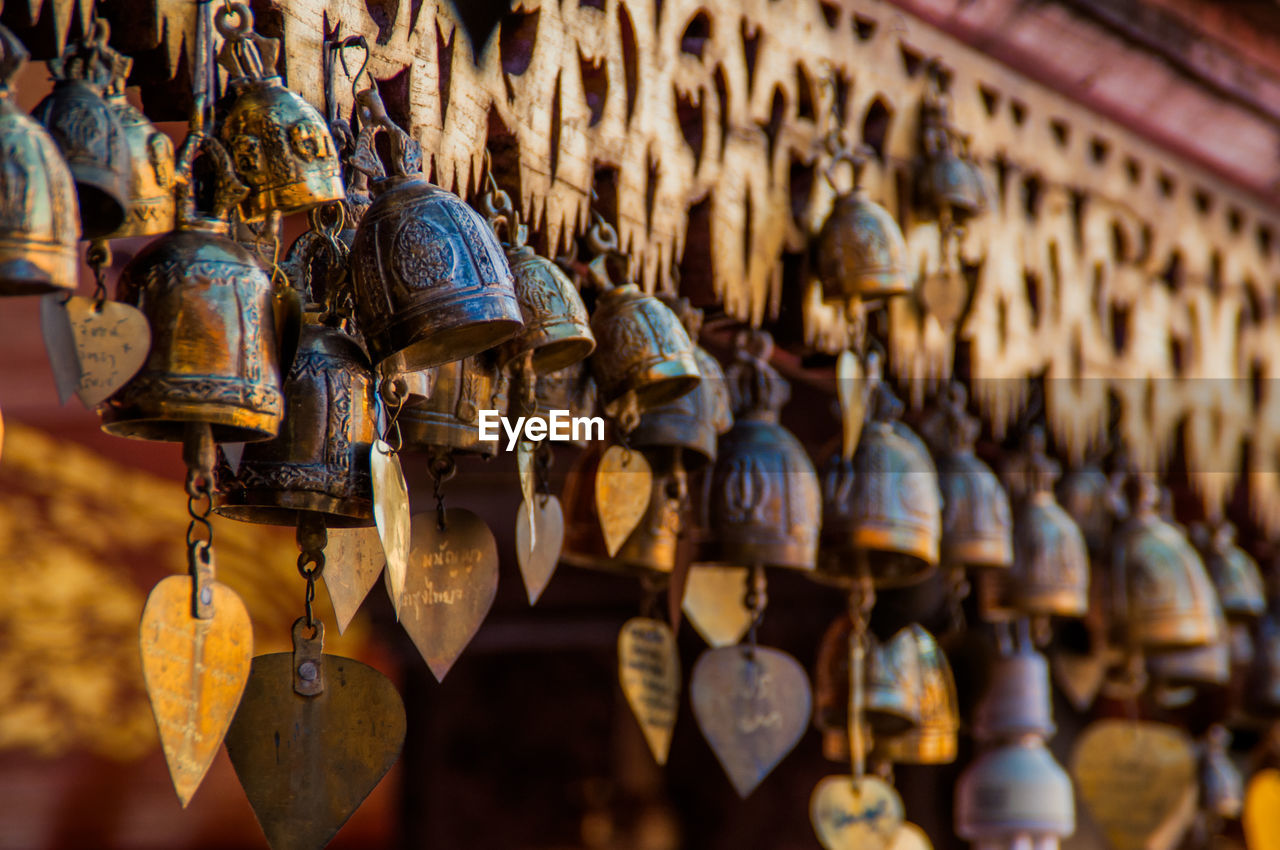 CLOTHES HANGING IN TEMPLE