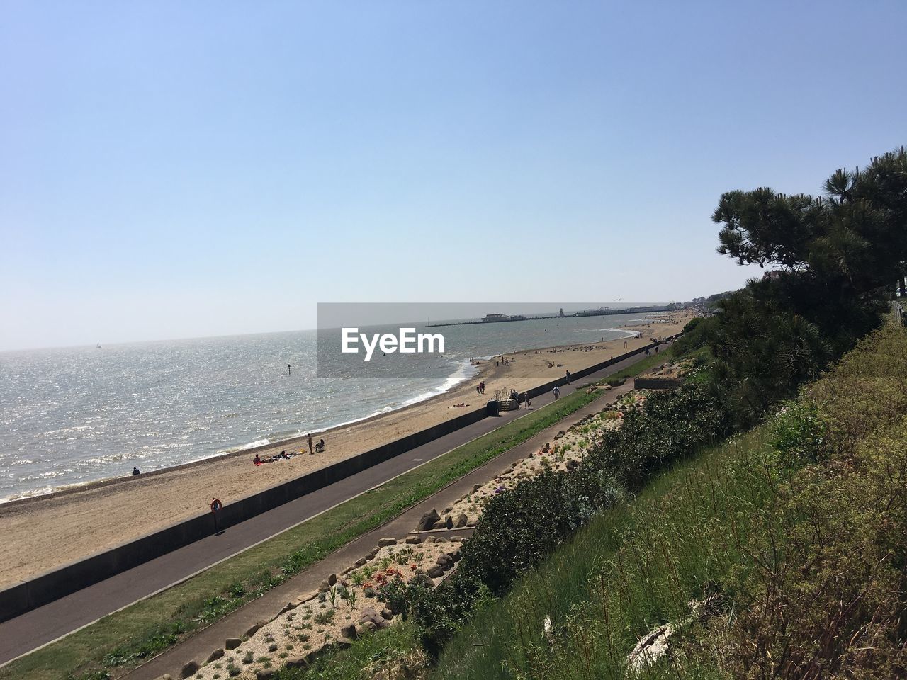 SCENIC VIEW OF LANDSCAPE AGAINST CLEAR SKY