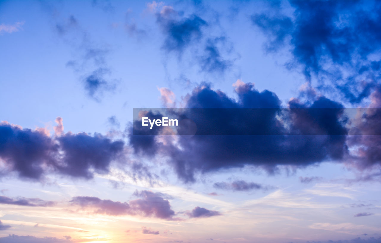 LOW ANGLE VIEW OF CLOUDS IN SKY