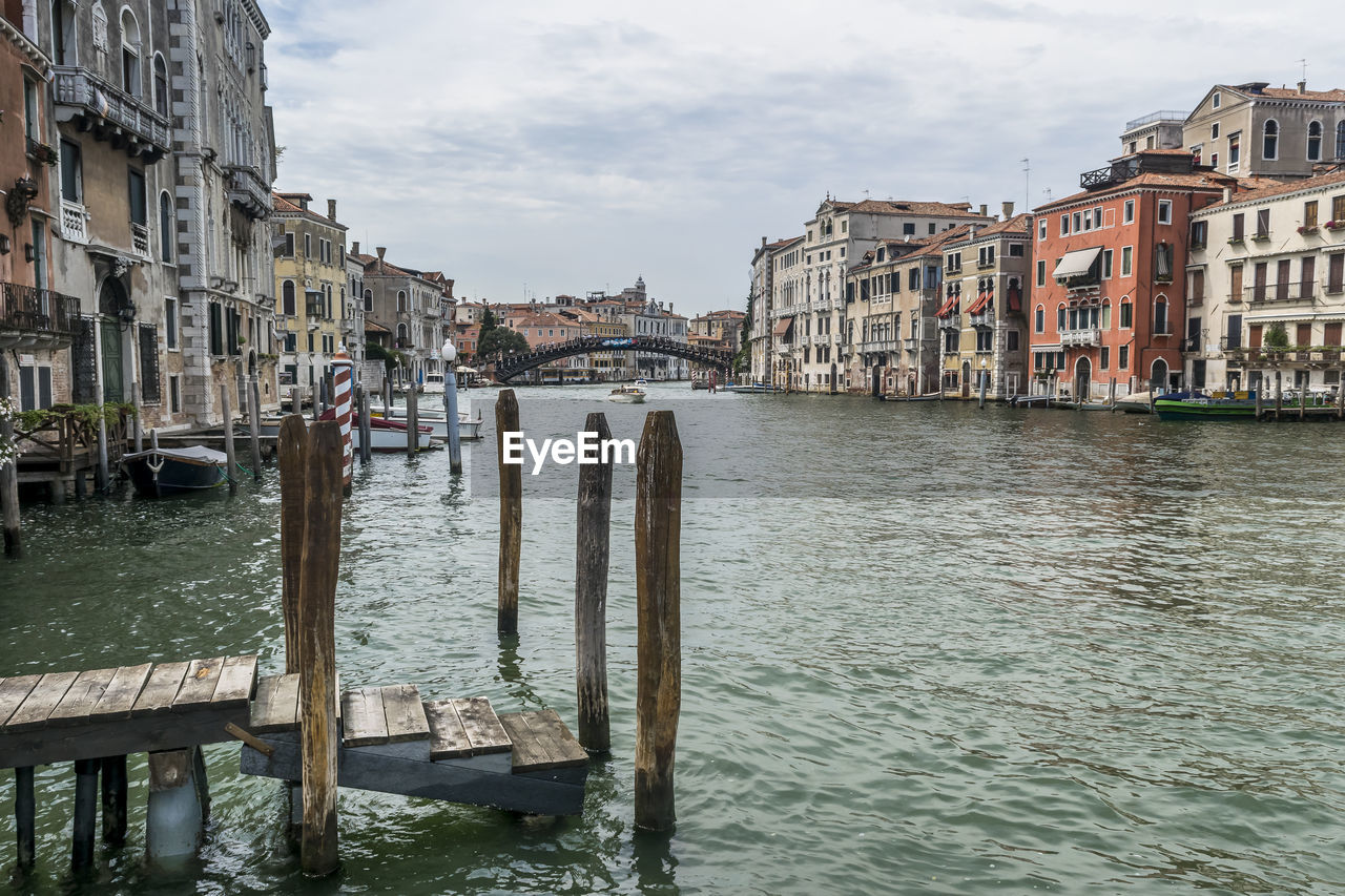 VIEW OF CANAL IN CITY