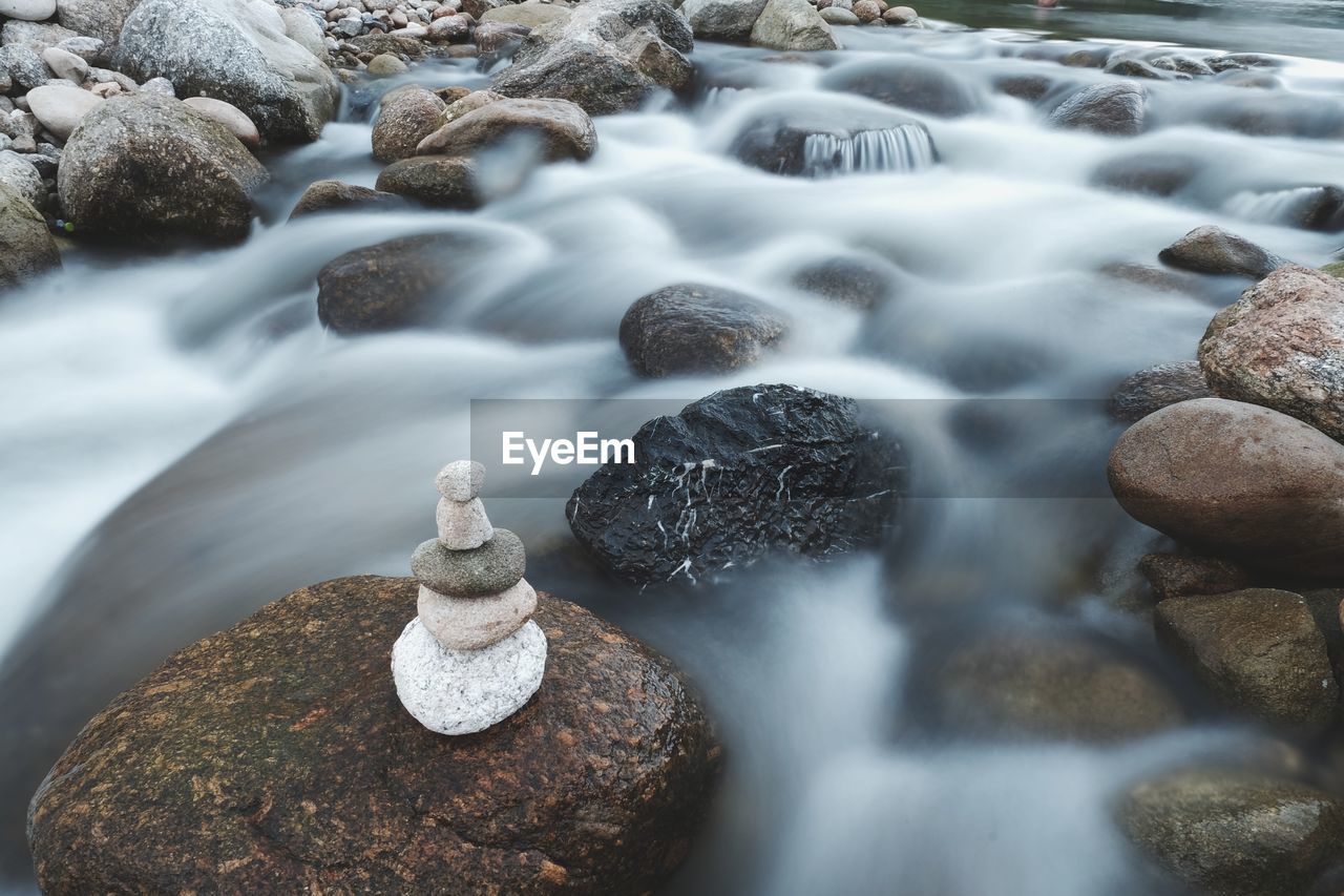 ROCKS IN WATER