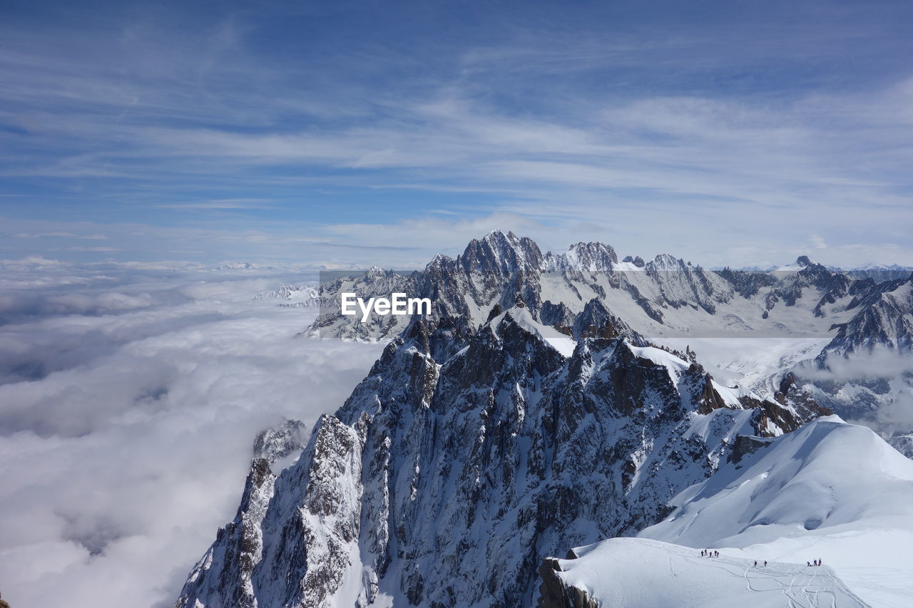 SNOWCAPPED MOUNTAINS AGAINST SKY