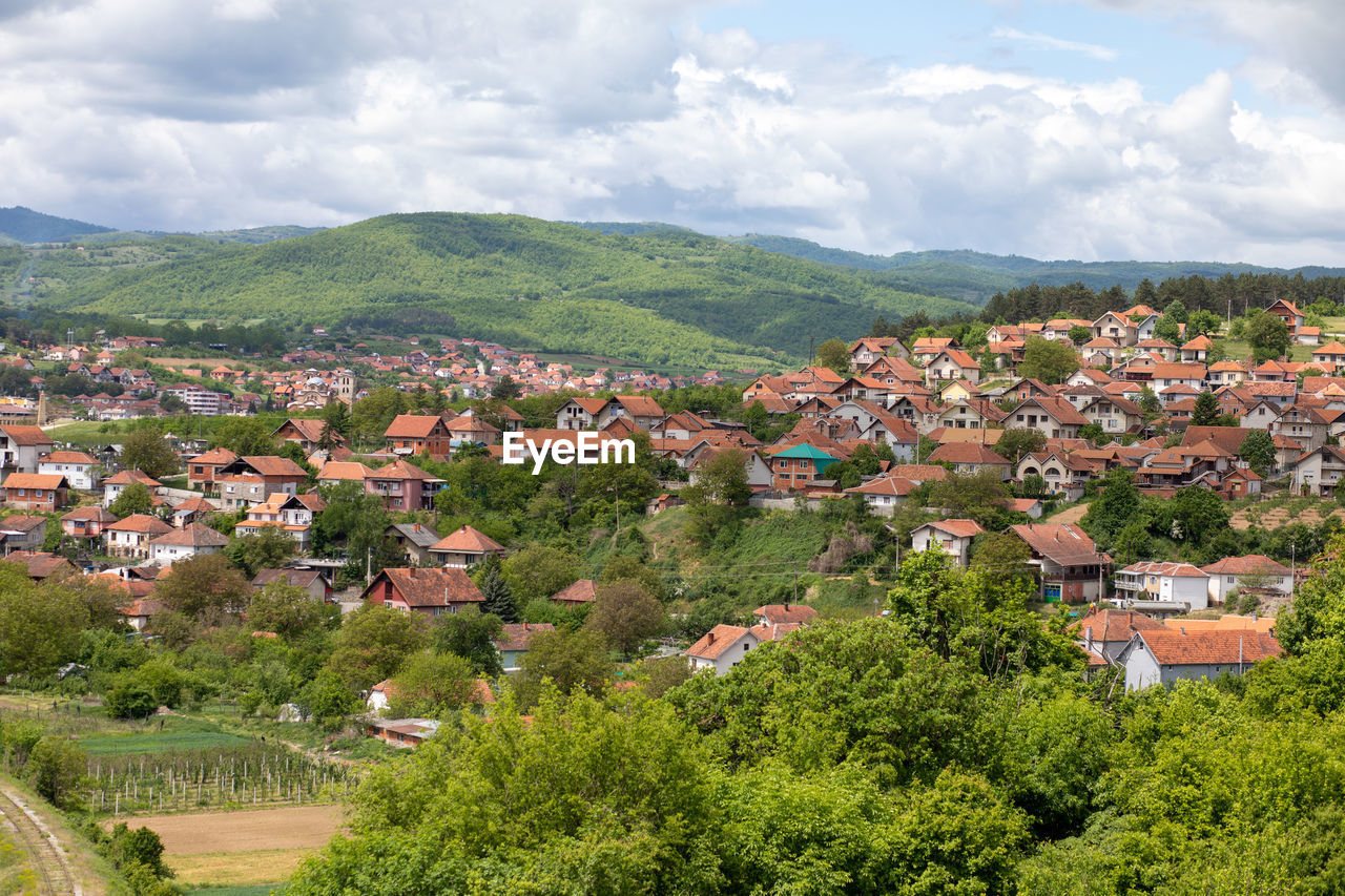 Kursumlija, view, town and municipality located in the toplica district of the southern serbia