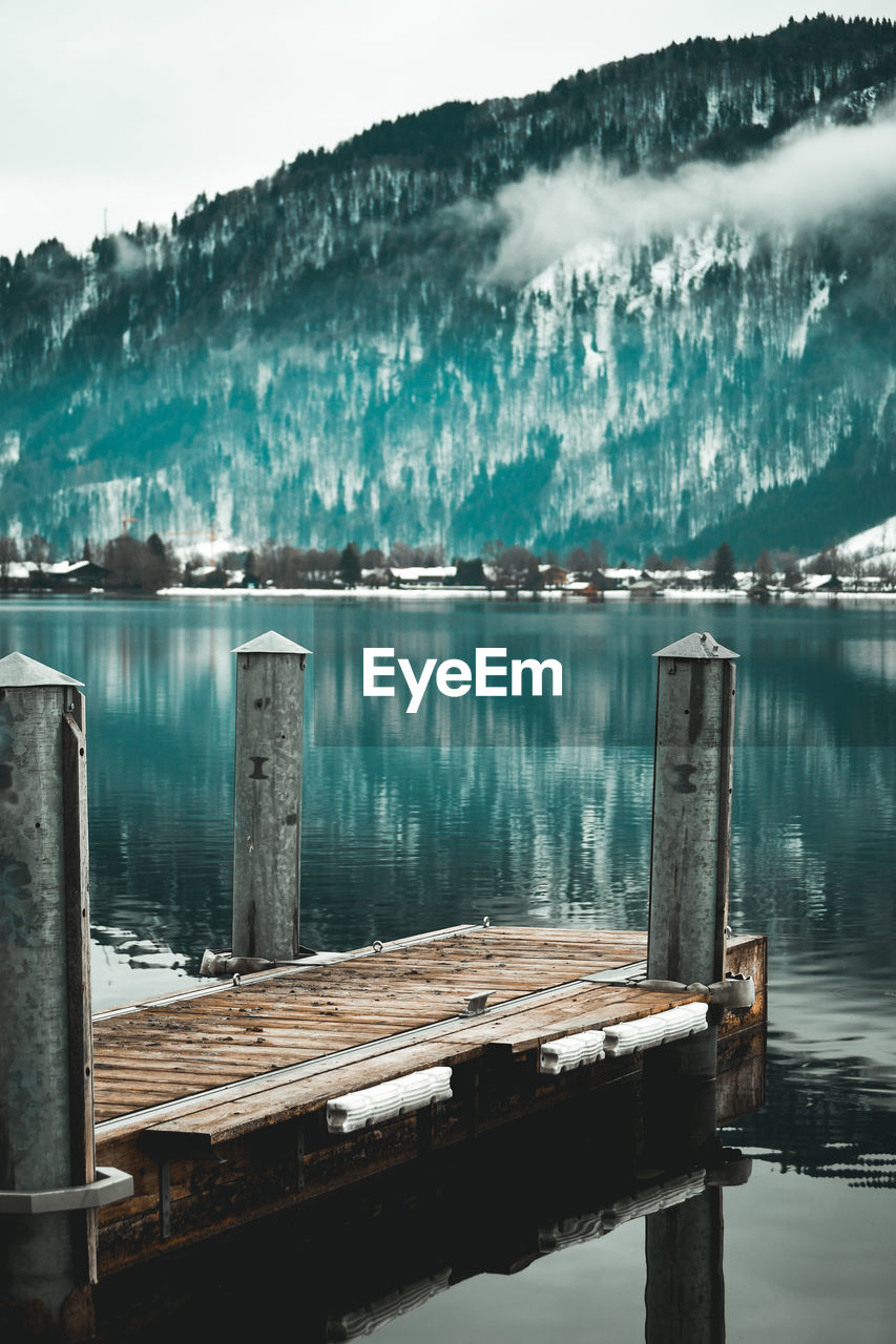 PIER OVER LAKE