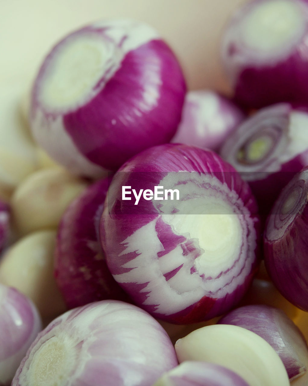 food and drink, food, freshness, healthy eating, wellbeing, vegetable, pink, no people, produce, purple, close-up, still life, red onion, indoors, onion, large group of objects, petal, raw food, studio shot, abundance, flower, organic, shallot, selective focus