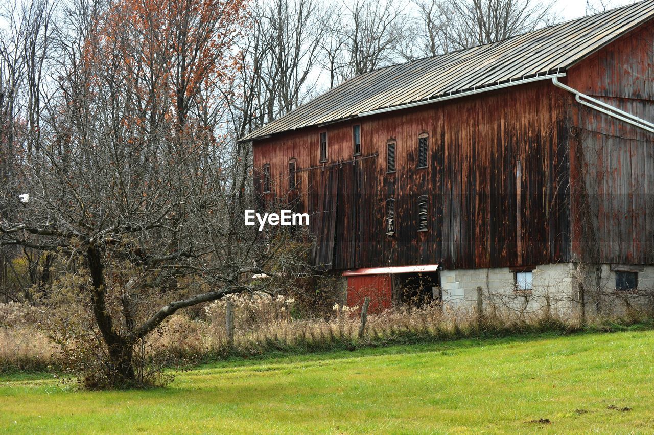 VIEW OF BUILT STRUCTURE