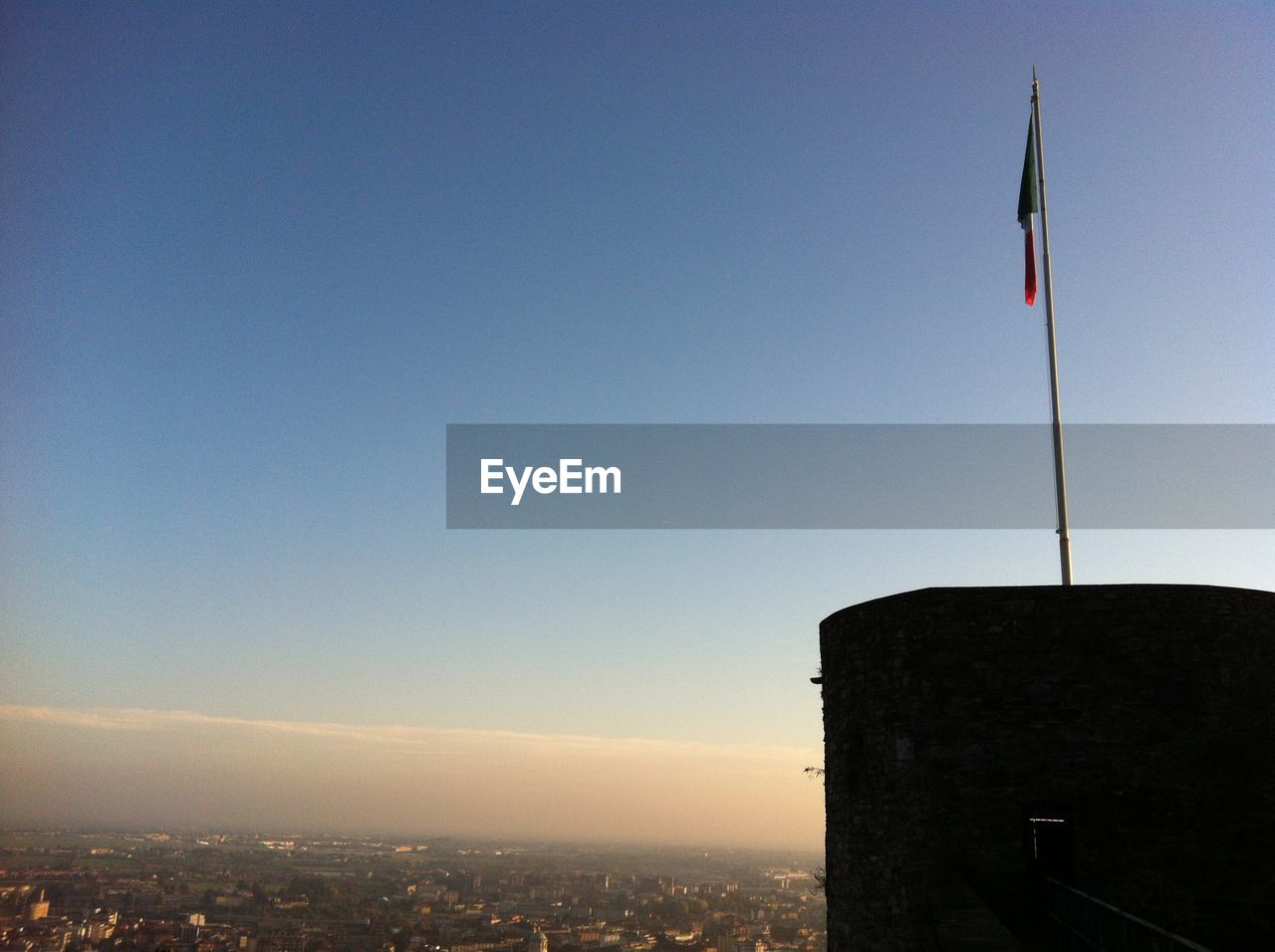 VIEW OF BUILT STRUCTURES AGAINST CLEAR SKY