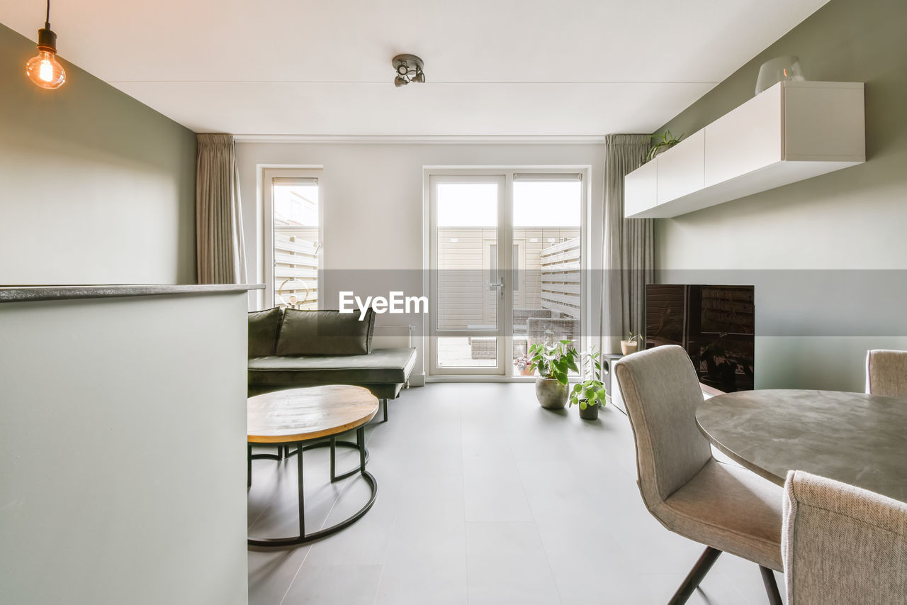 Interior of modern living room