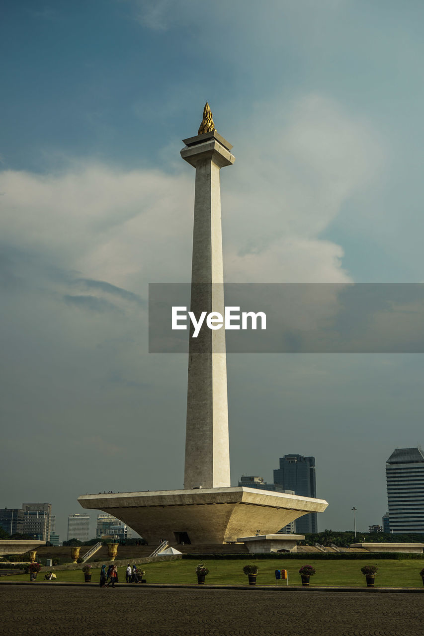 Indonesian national monument in jakarta