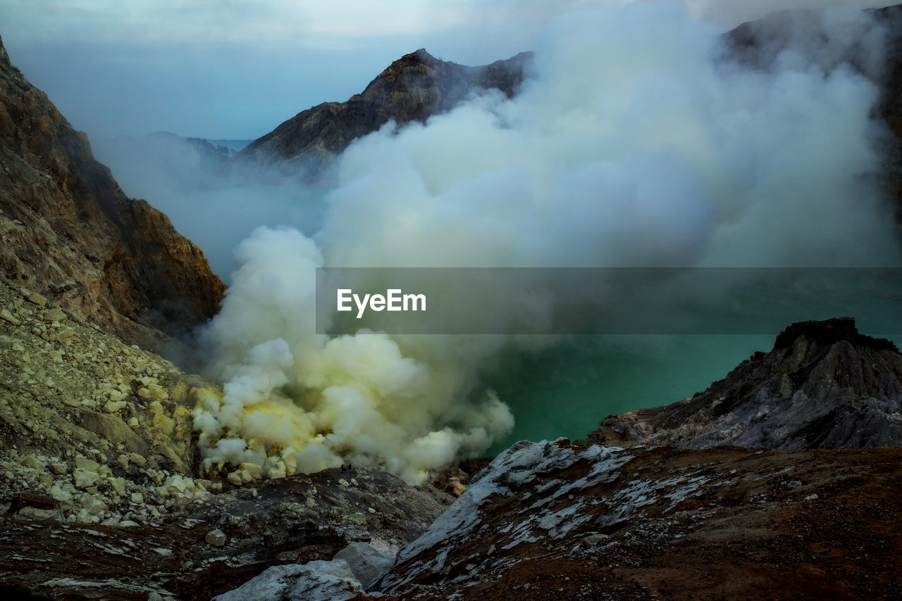 Volcano in indonesia 
