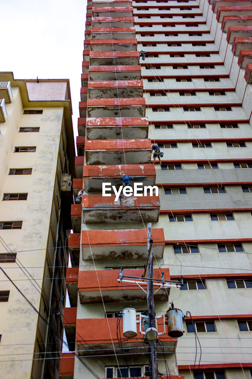 LOW ANGLE VIEW OF RESIDENTIAL BUILDINGS