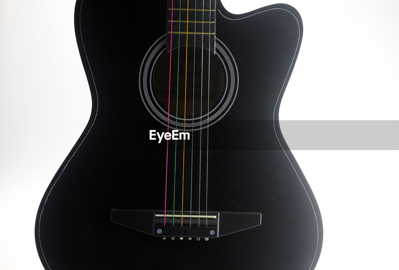 CLOSE-UP OF GUITAR