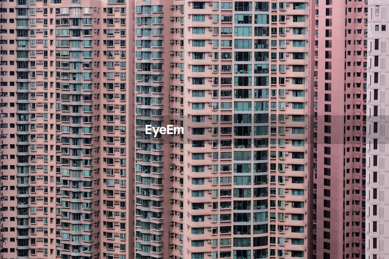 Full frame shot of modern building in city