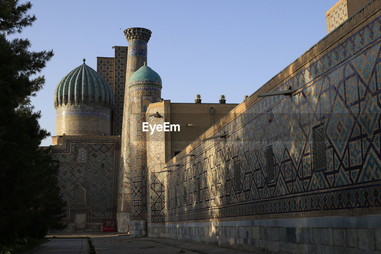 low angle view of historical building