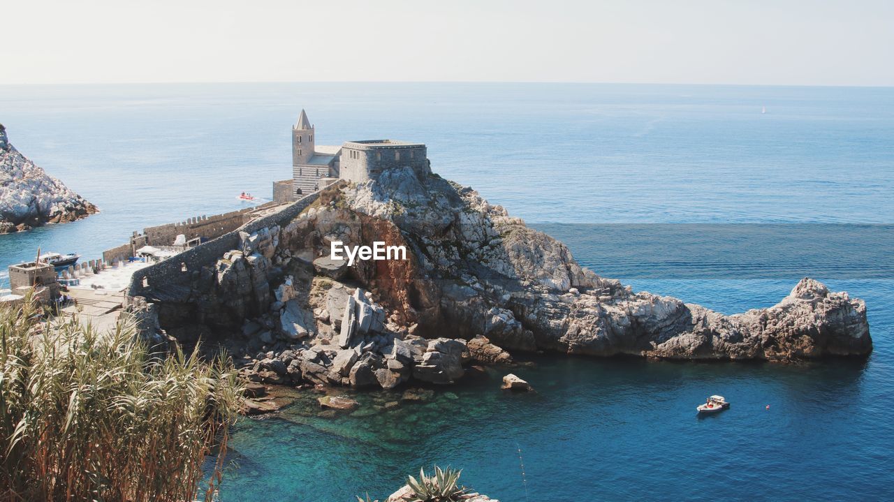 Panoramic view of sea against sky