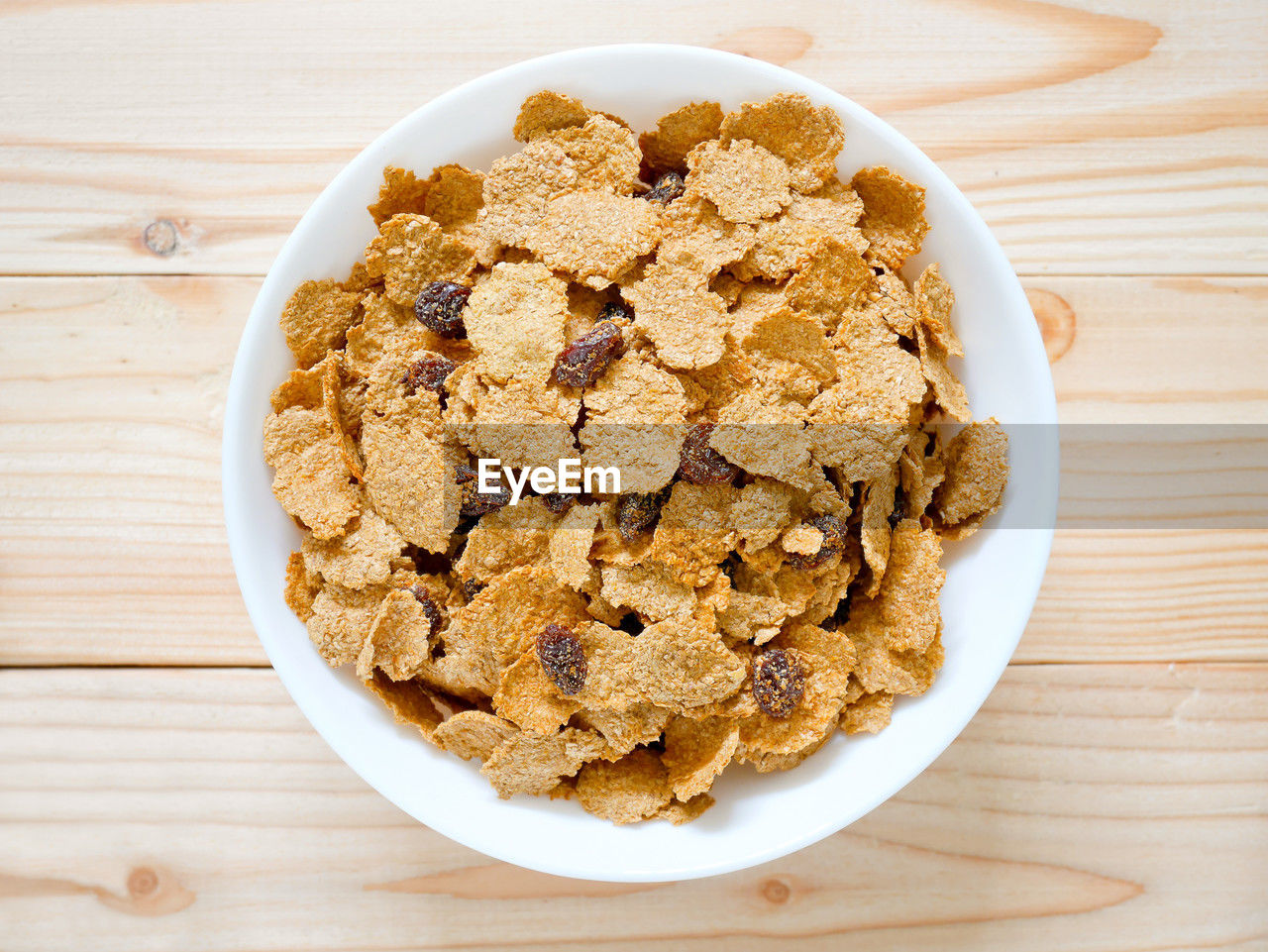 high angle view of dessert in plate on table