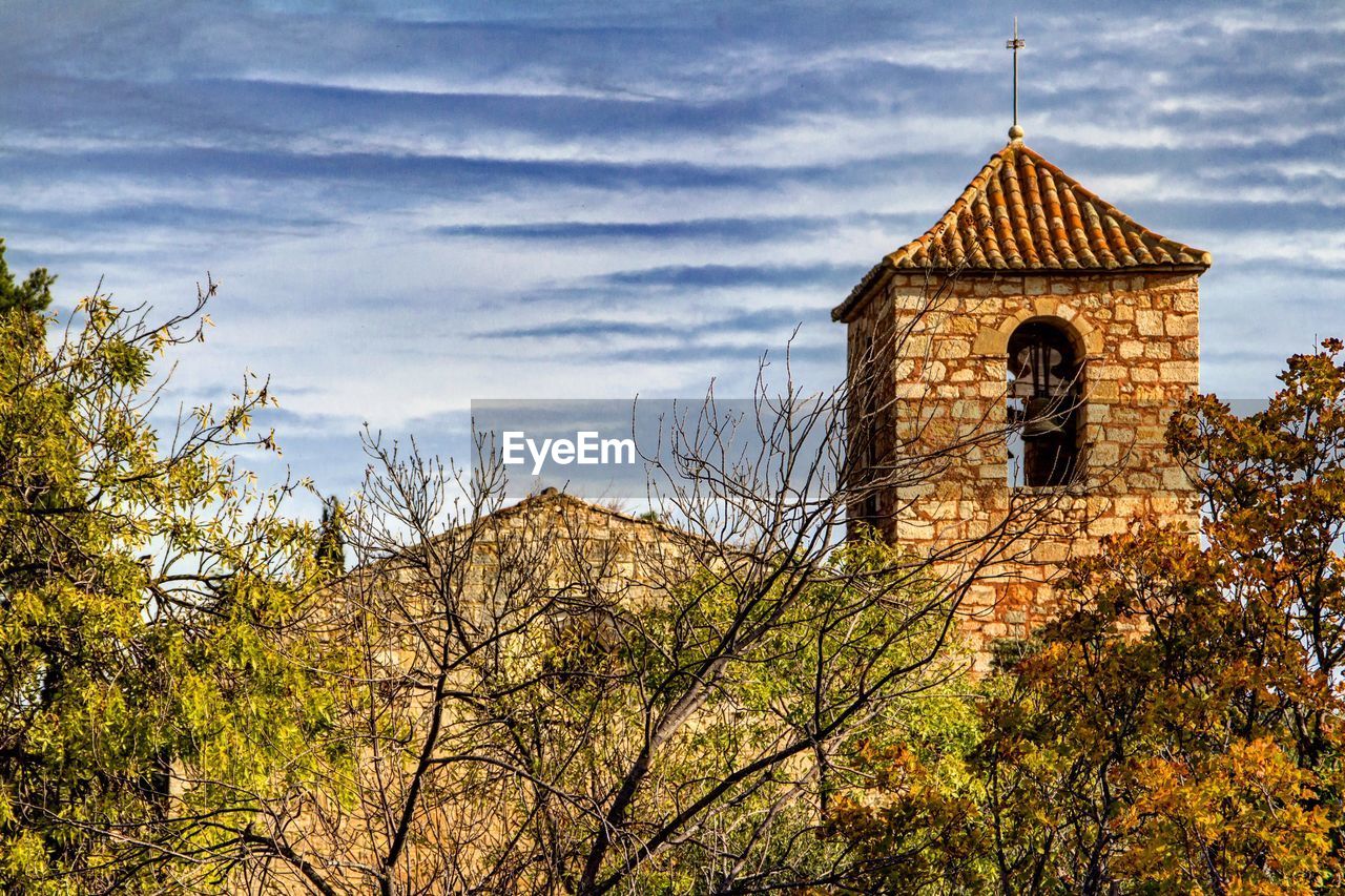 CHURCH AGAINST SKY