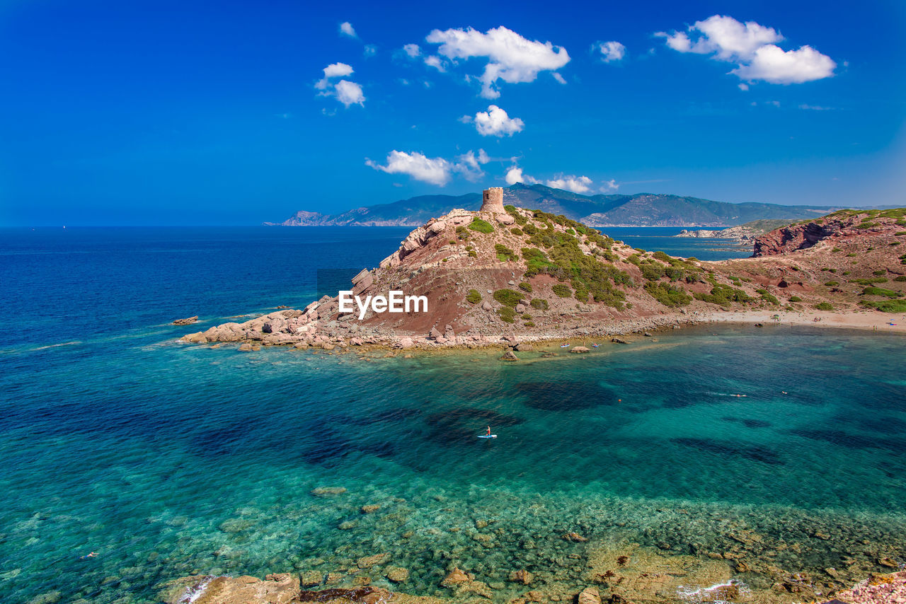 PANORAMIC VIEW OF SEA AGAINST SKY