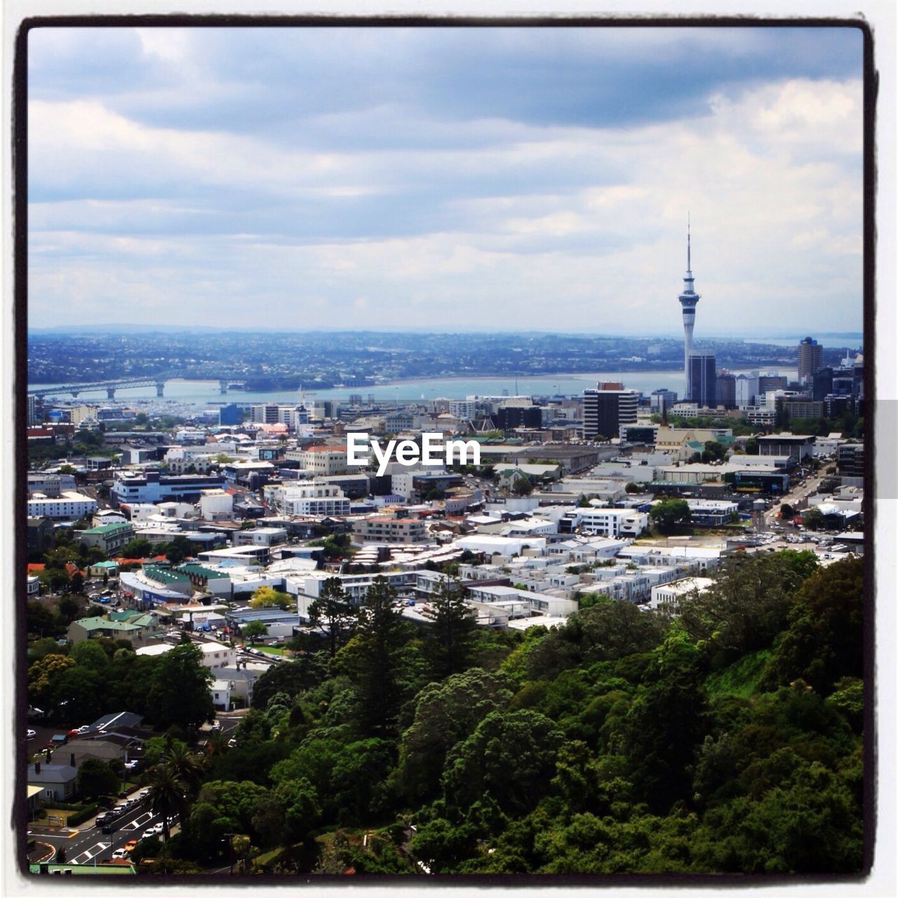 Aerial view of cityscape