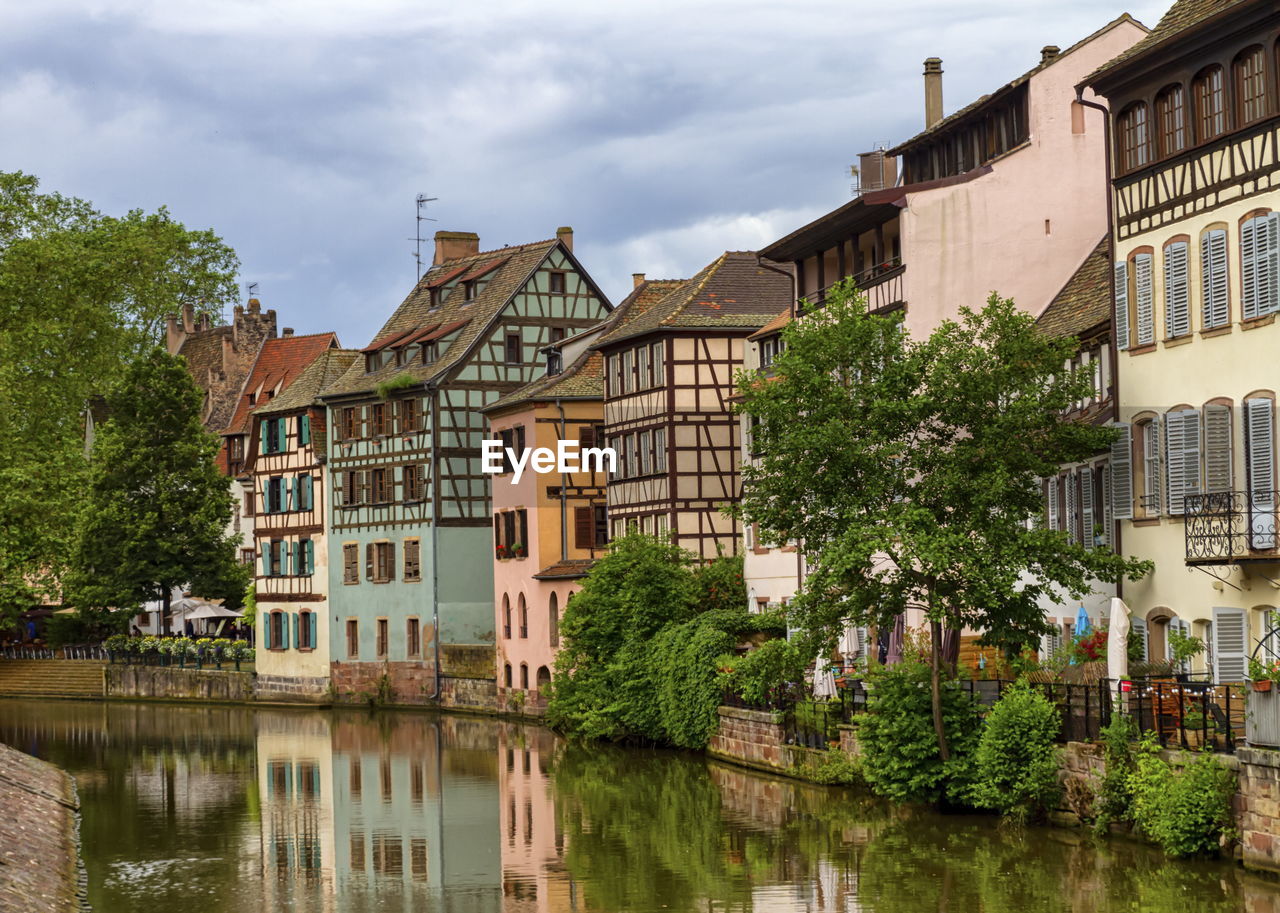 Historic quarter of petite france, strasbourg, france