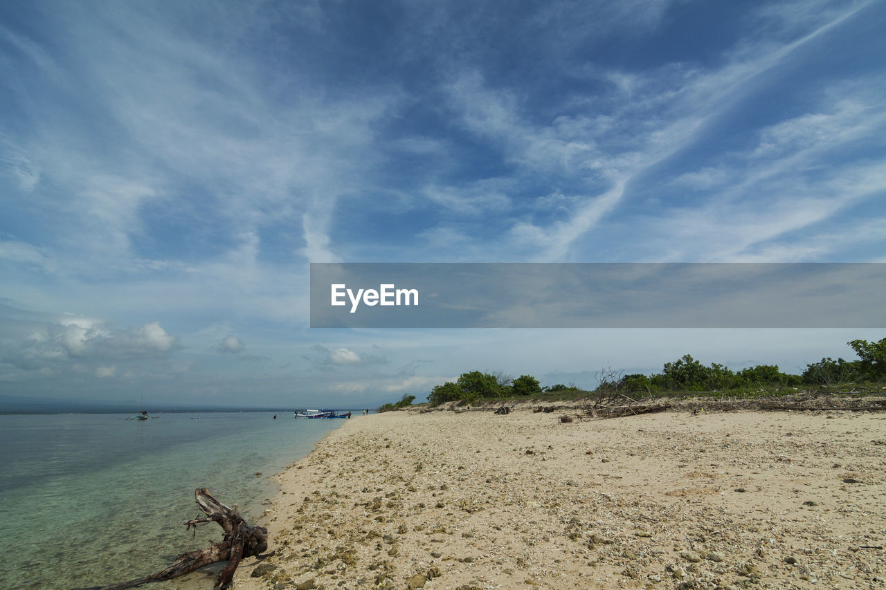 VIEW OF BEACH AGAINST SKY