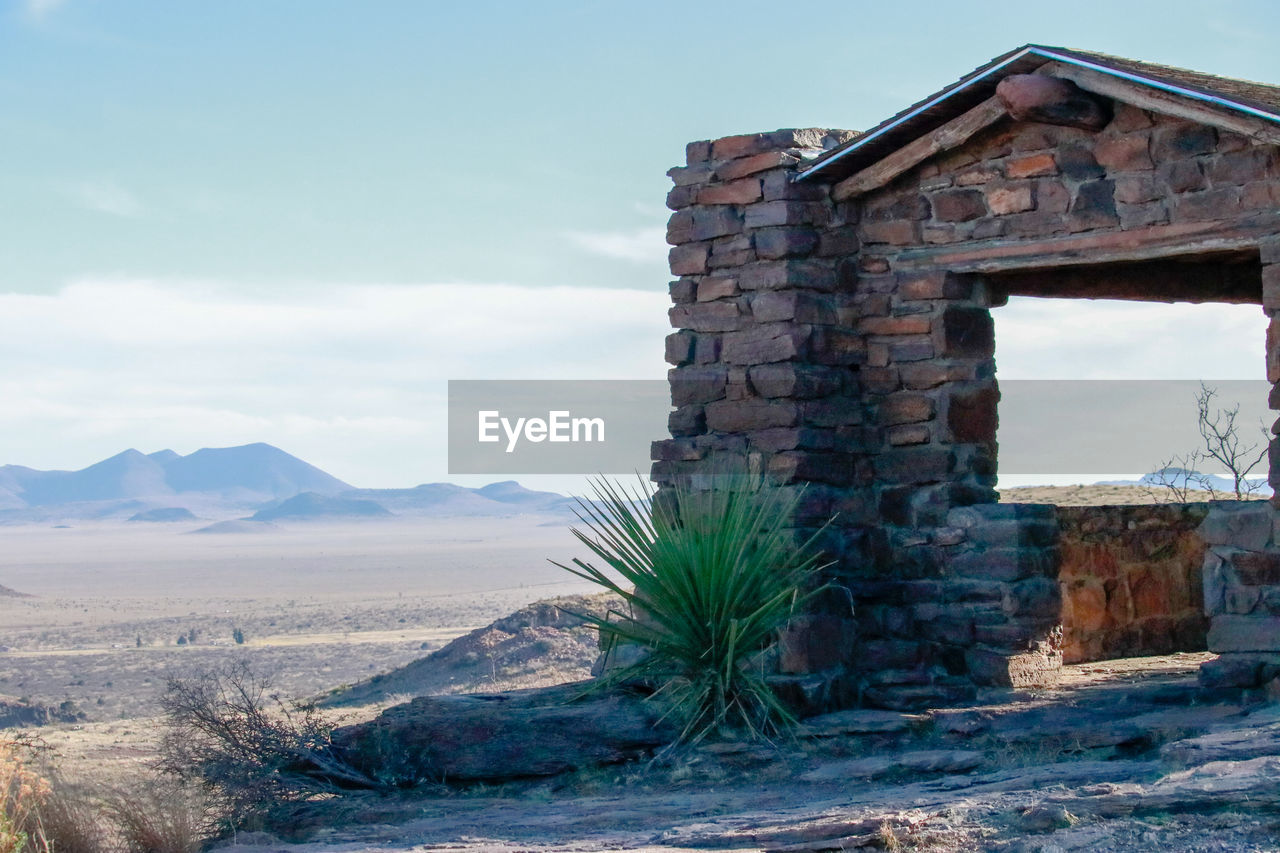 STONE WALL OF OLD BUILDING