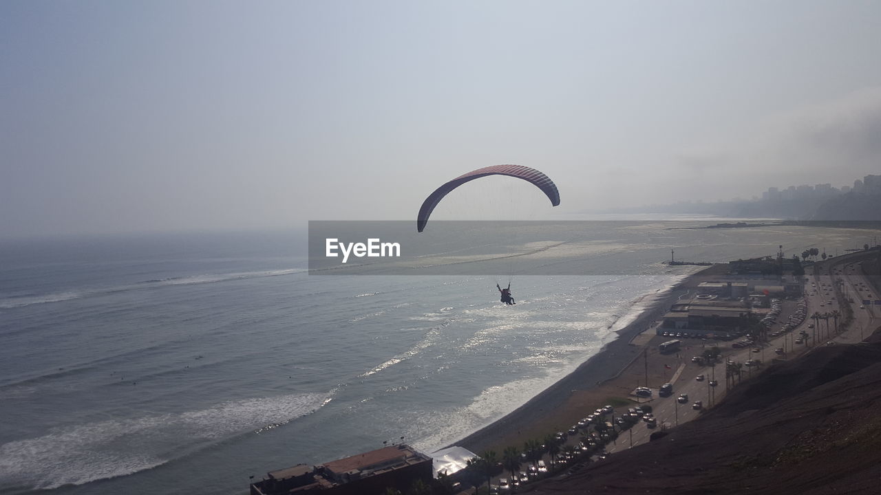 SCENIC VIEW OF SEA AND SKY