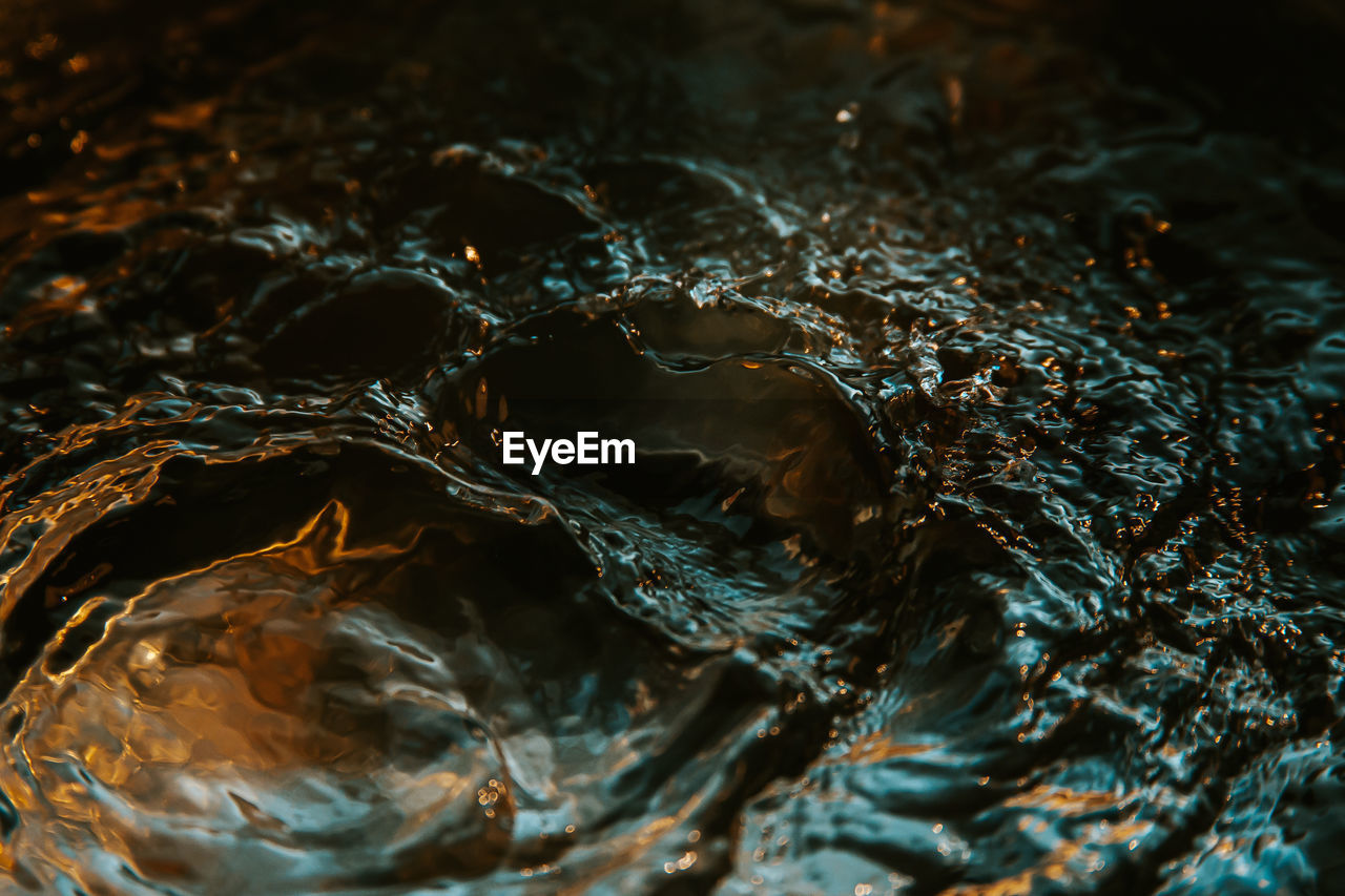 Full frame shot of rippled water