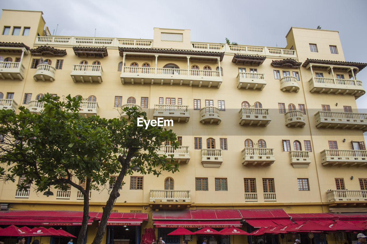 LOW ANGLE VIEW OF RESIDENTIAL BUILDINGS