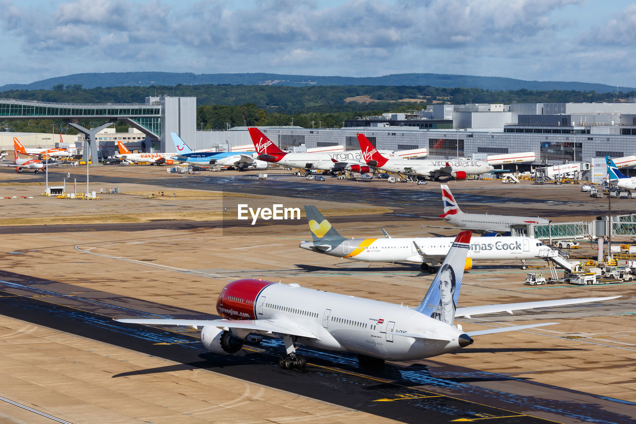 VIEW OF AIRPORT RUNWAY