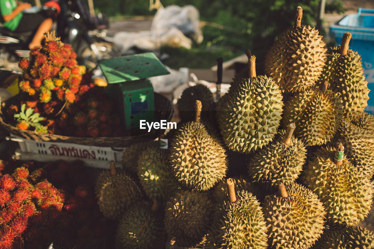 FRUITS FOR SALE IN MARKET