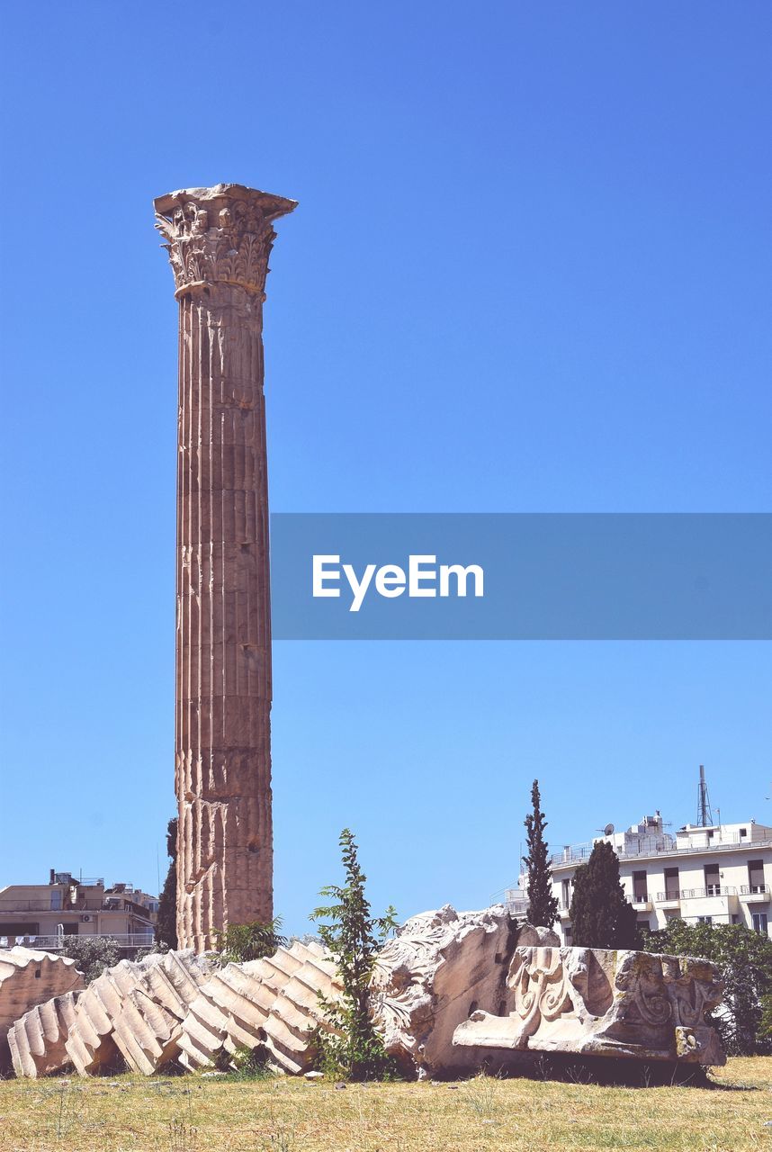 OLD RUINS AGAINST SKY