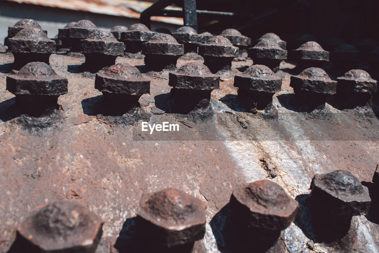 Full frame shot of stones