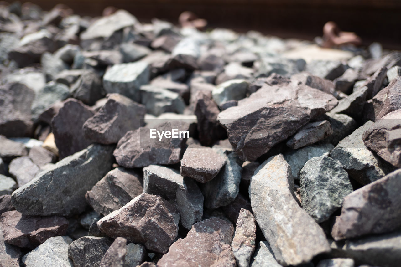 Full frame shot of stones