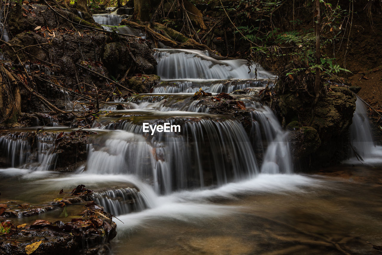 SCENIC VIEW OF WATERFALL