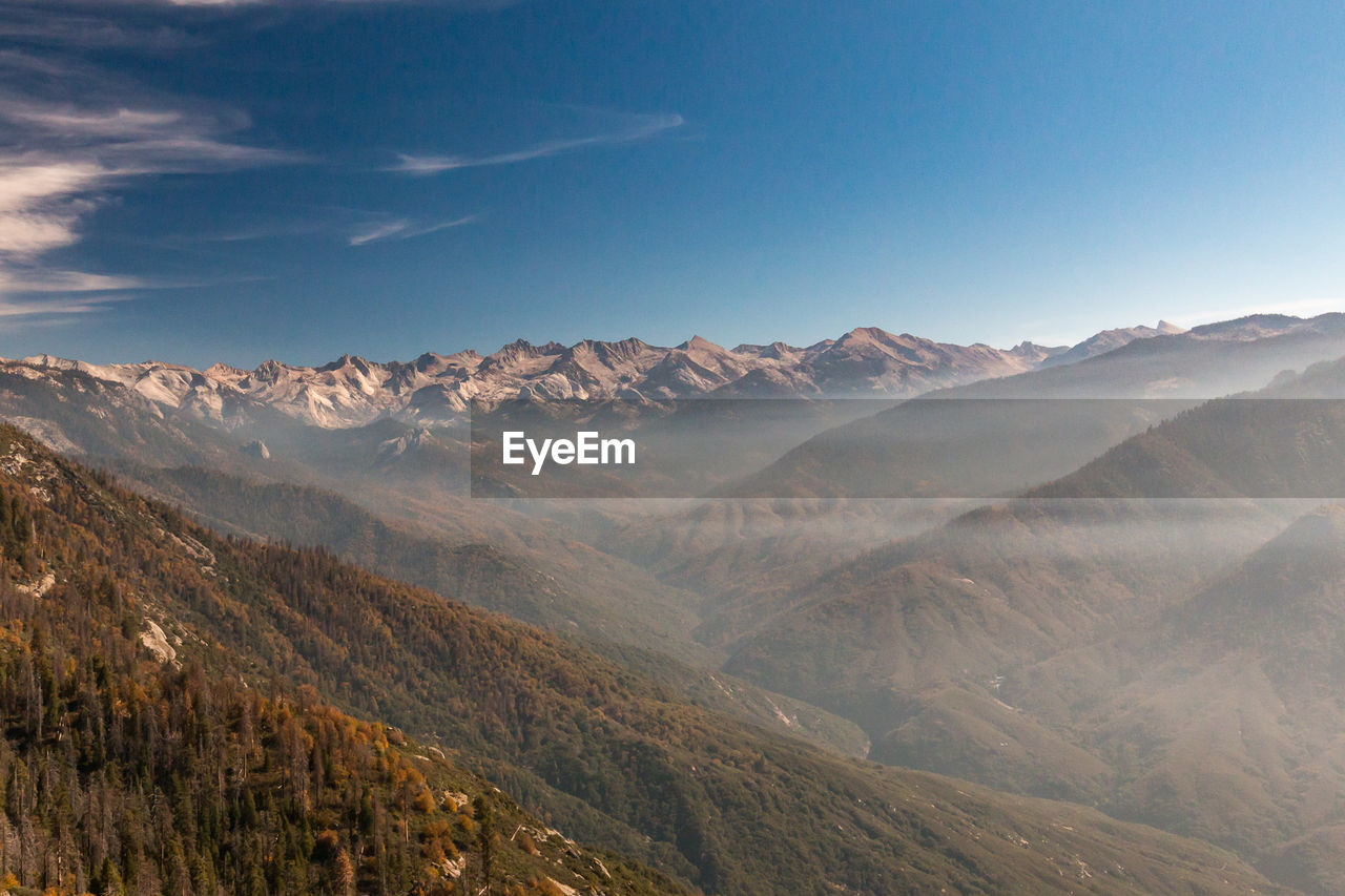 SCENIC VIEW OF MOUNTAIN RANGE AGAINST SKY