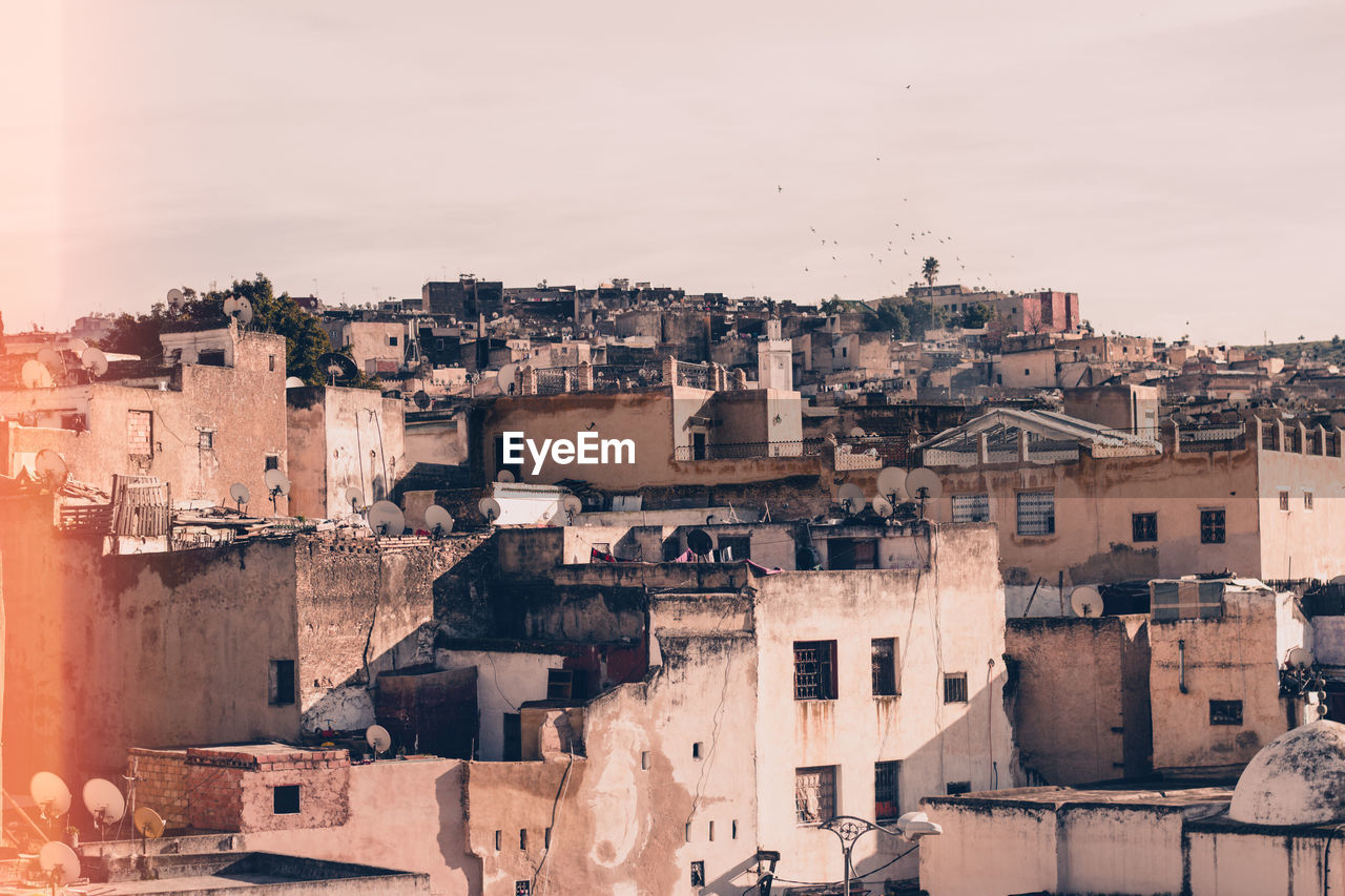 AERIAL VIEW OF CITYSCAPE