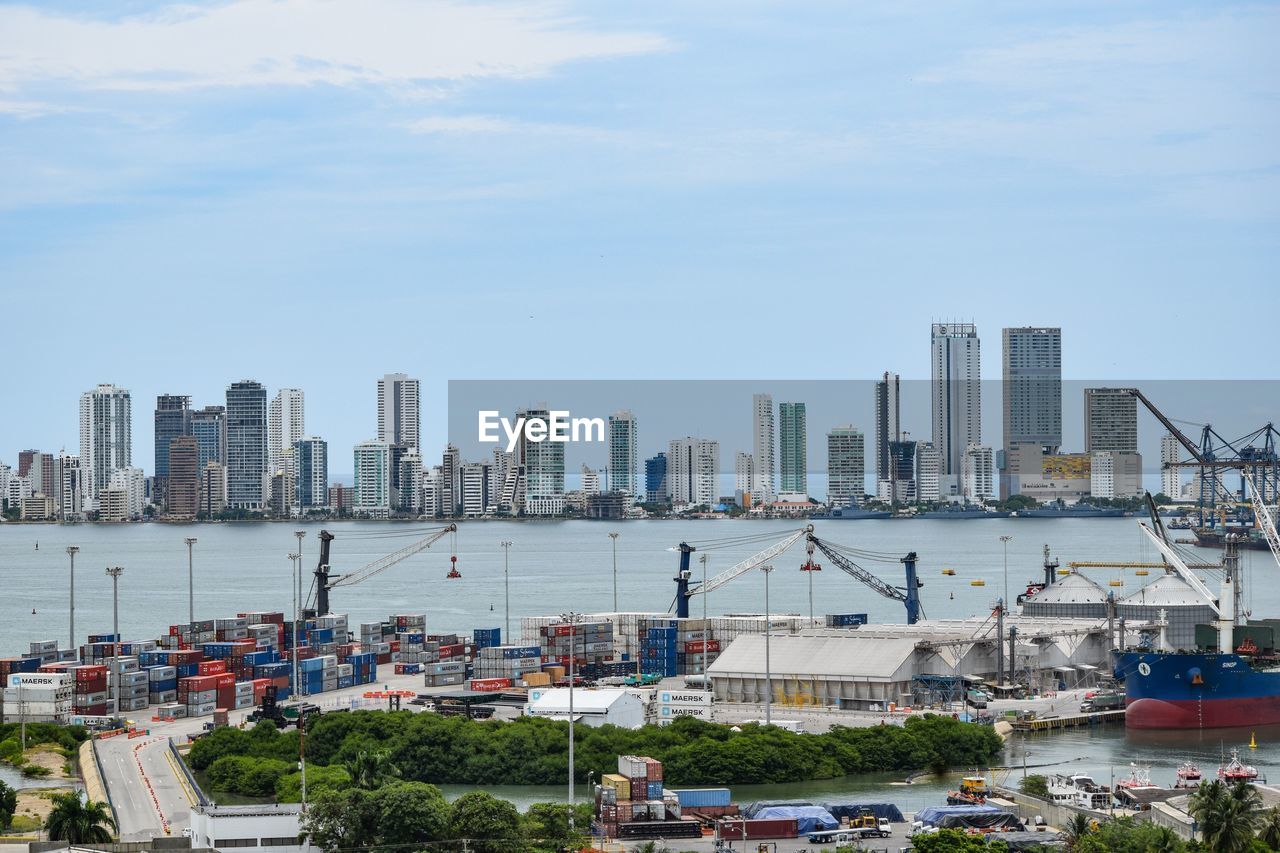 CITYSCAPE AGAINST SKY